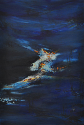 60x90cm Dchirure abyssale